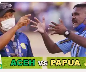Aceh vs Papua, Simak Road to Final Sepak Bola Putra