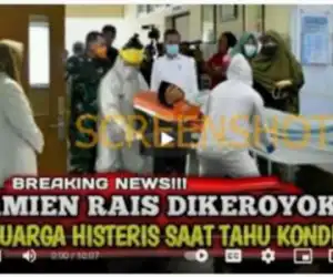 Amien Rais Dikeroyok OTK, Keluarga Histeris?