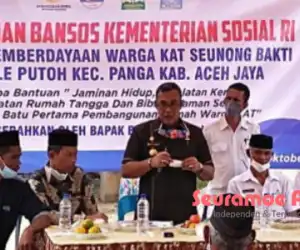 Komunitas Adat Terpencil Aceh Jaya Ditargetkan Jadi Profil Kemensos RI