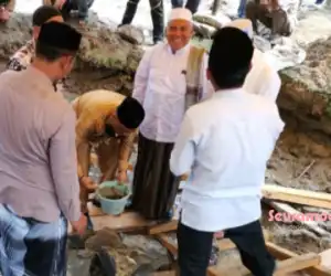 Bupati Aceh Jaya Letak Batu Pertama pembangunan Masjid Al-Istiqamah