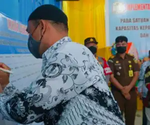 Kepala Sekolah di Aceh Singkil Deklarasi Anti Korupsi