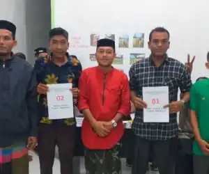 P2K Babah Dua Laksanakan Penarikan Nomor Urut Calon Keuchik