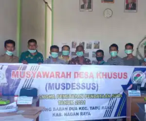 Gampong Babah Dua Gelar Musdesus, Ini Tujuannya