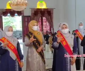 Batik Pucok Oen Nilam Jadi Seragam Dinas ASN Aceh Jaya Setiap Kamis
