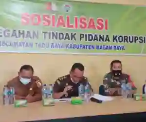 Desa Babah Dua Ikuti Sosialisasi Pencegahan Tindak Pidana Korupsi