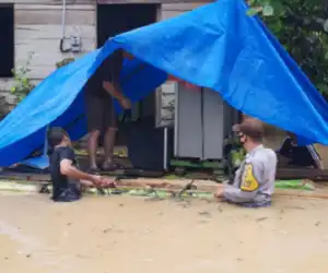 Hujan Guyur Aceh Tamiang, Tujuh Kecamatan Banjir