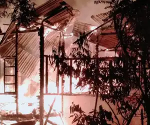 Rumah Warga di Abdya Terbakar, Tiga Unit Motor Ikut Hangus