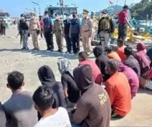 Belasan Nelayan Aceh Timur Ditangkap otoritas Thailand