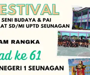 Di Milad ke 61, SMP 1 Seunagan Adakan Aneka Lomba