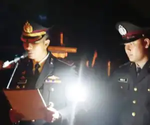 Kapolres Pimpin Upacara Renungan Suci di TMP Blang Sapek