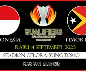 Link Live Streaming Timnas Idonesia U-20 vs Timor Leste