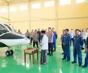 Polda Aceh Kini Miliki Helicopter Baru Jenis AWL-169