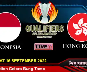 Link Live Sreaming Timnas Indonesia U-20 vs Hong Kong