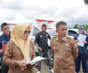 Pj Bupati Nagan Raya Cek Kenderaan Dinas Milik Pemkab