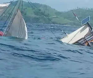 Kapal Terbalik, Dua Nelayan Aceh Jaya Terombang-Ambing Di Laut Selama 2 Jam