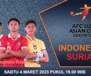 Link Live Streaming: Timnas Indonesia U-20 vs Suriah