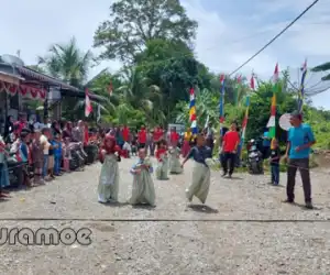 Aneka Lomba Semarakkan HUT RI ke 78 di Desa Babah Dua