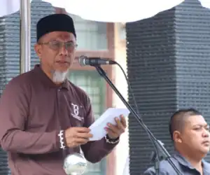 Sekda Nagan Raya Pimpin Apel Peringatan HAB ke 78 Kemenag RI