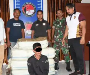 Anggota Koramil 01 Peunaron Gagalkan Peredaran Ganja