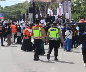 Polisi Sukses Amankan Kampanye Capres Nomor Urut 1 di Aceh