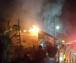Kebakaran Hebat Melanda Gayo Lues, 80 Warga Mengungsi