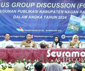 FGD Penyusunan Publikasi Nagan Raya Dalam Angka 2024