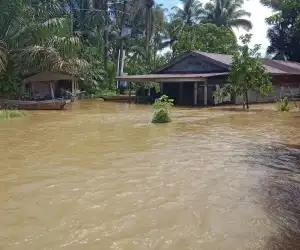 Lima Kecamatan Terdampak Banjir di Aceh Singkil