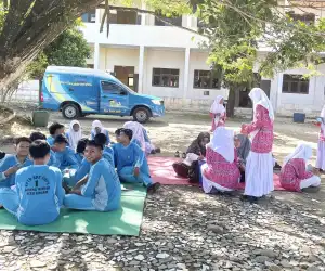 Dedi Sukiar : Perpustakaan Keliling Jadi Kunci Bangkitkan Semangat Baca Siswa