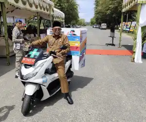 Pi Bupati Aceh Jaya Serahkan Kendaraan Operasional Puskesmas, Ini Rinciannya