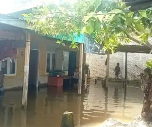Banjir Kembali Landa Ujung Bawang, Warga Aceh Singkil Keluhkan Kurangnya Tanggapan Pemerintah