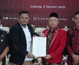 Pj Bupati Hadiri Sidang Pleno Penetapan Bupati dan Wakil Bupati Aceh Jaya Terpilih