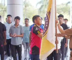 Lepas Tim Adam Depok FC Ke Liga 4 Aceh, Pj Bupati: Jaga Sportivitas