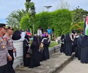 Aliansi Masyarakat Pasee Gelar Aksi Solidaritas Untuk Palestina
