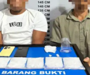 Bawa 405.1 Gram Sabu, Dua Pria Aceh Utara Ditangkap di Bener Meriah