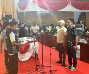 Safwandi - Muslem Ikut Gladi Bersih Pelantikan Bupati dan Wakil Bupati Aceh Jaya