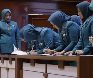 Desi Maulidar Resmi Dilantik sebagai Ketua TP PKK, Pembina Posyandu, dan Ketua Dekranasda Aceh Jaya 2025-2030