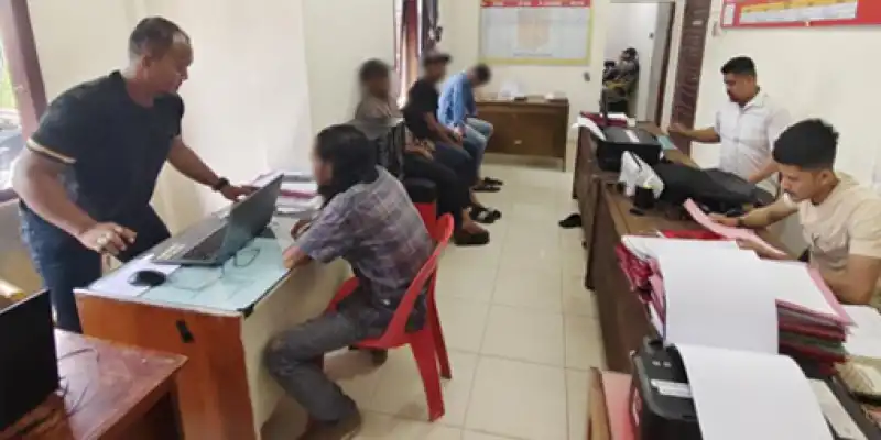 Satgas Anti Premanisme Beraksi, 17 Orang di Aceh Utara Diamankan