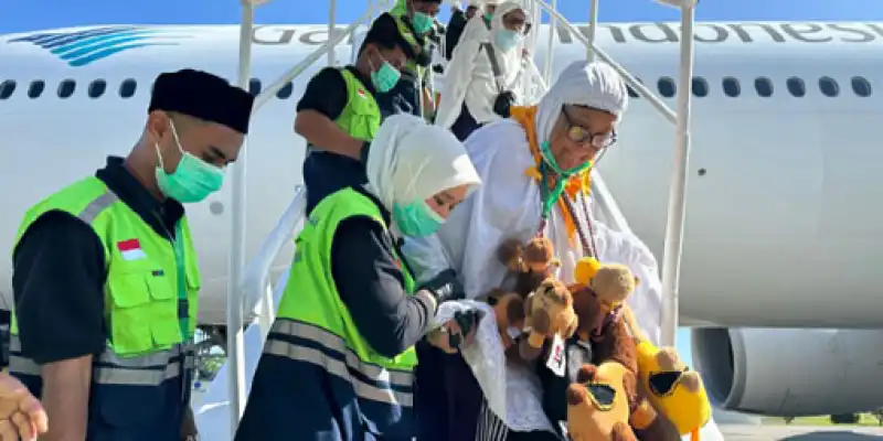 Sebanyak 3.126 Jemaah Haji Asal Aceh Telah Tiba di Tanah Air