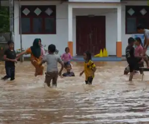 Hujan Deras Guyur Aceh Jaya, Sejumlah Daerah Dilanda Banjir