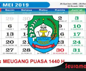Pemkab Abdya Tetapkan Megang Puasa Jatuh Pada 4 Mei 2019