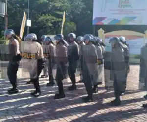 Sat Sabhara Polres Nagan Raya Intensifkan Latihan Dalmas