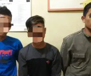 Tiga Pembobol Toko Roti Di Amankan Polsek Langsa Kota