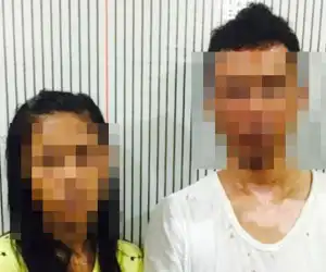 Pasutri Terduga Pengedar Sabu di Tangkap