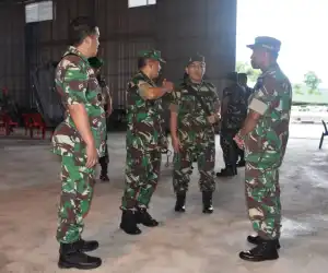 Kasdam IM dan Danrem 012/TU Tinjau Lokasi HUT TNI ke-73