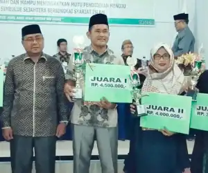 SD N 3 Teupah Barat Juara I Sekolah Berwawasan Lingkungan dan Berprestasi