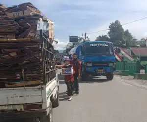 Pendamping Sosial PKH Nagan Raya Galang Dana Untuk Korban Bencana