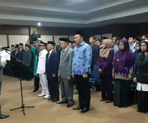 Bupati Lantik Ratusan Pejabat Eselon IV, III dan II