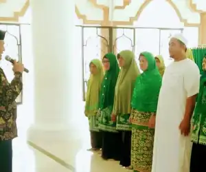 Abusmar Lantik Pengurus TPQ Kecamatan Simeulue Timur