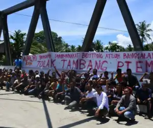 WALHI Aceh dan Warga Beutong Minta Izin PT EMM di Batalkan