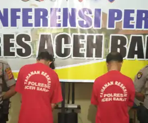 Dua Agen Judi Togel Online di Meulaboh Dibekuk Polisi